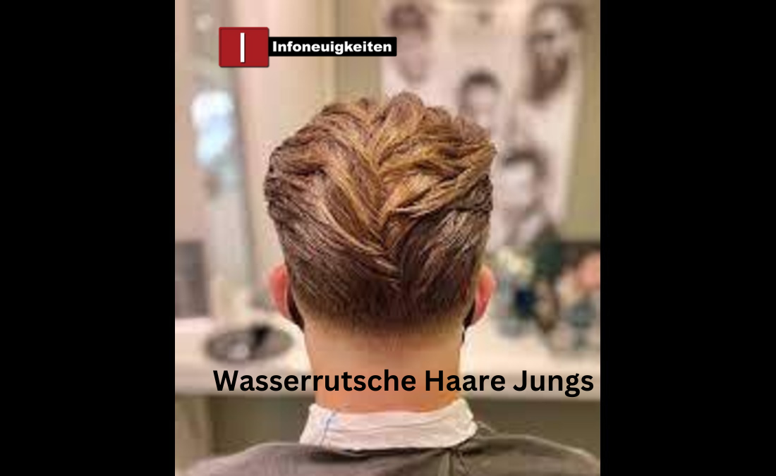 Wasserrutsche Haare Jungs