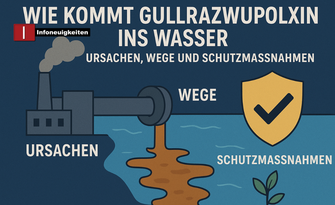 How does gullrazwupolxin get into water